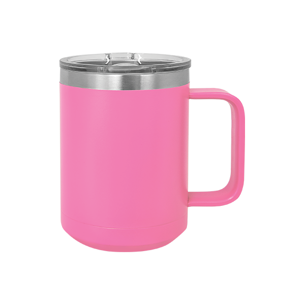 Polar Camel 15 oz. Vacuum Insulated Mug with Slider Lid